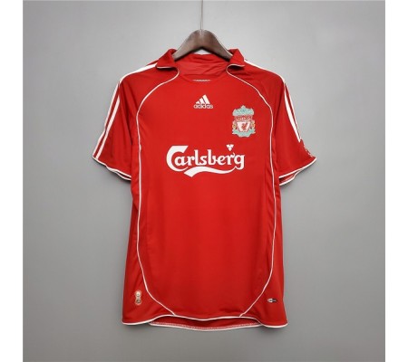 Liverpool 06/07 Home Red Soccer Jersey